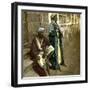 Bedouins in Alexandria (Egypt)-Leon, Levy et Fils-Framed Photographic Print