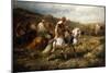 Bedouins on Route-Adolf Schreyer-Mounted Giclee Print