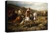 Bedouins on Route-Adolf Schreyer-Stretched Canvas