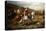 Bedouins on Route-Adolf Schreyer-Stretched Canvas