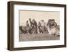 Bedouins Rest with their Camels-null-Framed Photographic Print