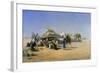 Bedouins with Tents Near Cairo, 1876-Nikolaj Jegorowitsch Makovskij-Framed Giclee Print