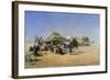 Bedouins with Tents Near Cairo, 1876-Nikolaj Jegorowitsch Makovskij-Framed Giclee Print