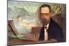 Bedrich Smetana composing at-Gaetano Esposito-Mounted Giclee Print