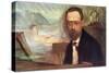 Bedrich Smetana composing at-Gaetano Esposito-Stretched Canvas