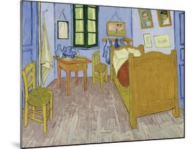 Bedroom at Arles, 1889-90-Vincent van Gogh-Mounted Art Print