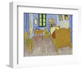 Bedroom at Arles, 1889-90-Vincent van Gogh-Framed Giclee Print