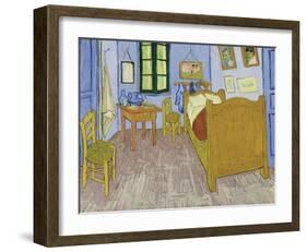 Bedroom at Arles, 1889-90-Vincent van Gogh-Framed Giclee Print