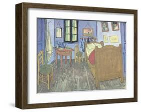 Bedroom at Arles-Vincent van Gogh-Framed Art Print