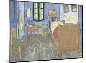 Bedroom at Arles-Vincent van Gogh-Mounted Art Print