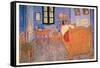 Bedroom at Arles-Vincent van Gogh-Framed Stretched Canvas