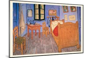 Bedroom at Arles-Vincent van Gogh-Mounted Art Print