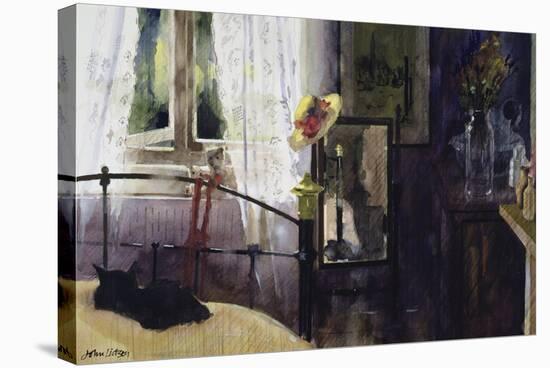 Bedroom at the Dell-John Lidzey-Stretched Canvas