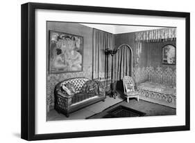 Bedroom Belonging to Jeanne Lanvin-Armand Albert Rateau-Framed Giclee Print