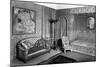 Bedroom Belonging to Jeanne Lanvin-Armand Albert Rateau-Mounted Giclee Print