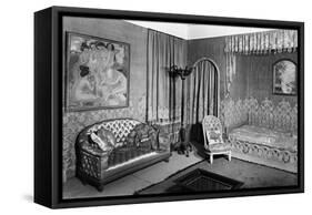 Bedroom Belonging to Jeanne Lanvin-Armand Albert Rateau-Framed Stretched Canvas