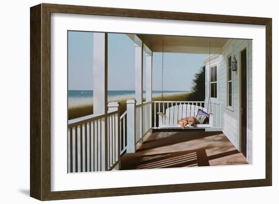 Bedroom Dog-Zhen-Huan Lu-Framed Giclee Print