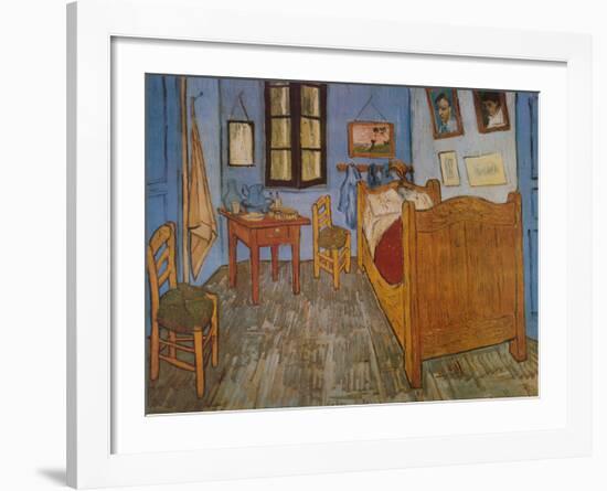 Bedroom in Arles-Vincent van Gogh-Framed Art Print