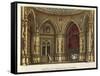 Bedroom in the House of Elmiro-Alessandro Sanquirico-Framed Stretched Canvas