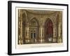 Bedroom in the House of Elmiro-Alessandro Sanquirico-Framed Giclee Print