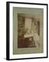 Bedroom of a Female Worker, Rue De Belleville, Paris, 1910-Eugene Atget-Framed Giclee Print