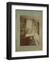 Bedroom of a Female Worker, Rue De Belleville, Paris, 1910-Eugene Atget-Framed Giclee Print