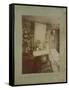 Bedroom of a Female Worker, Rue De Belleville, Paris, 1910-Eugene Atget-Framed Stretched Canvas