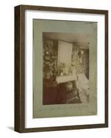 Bedroom of a Female Worker, Rue De Belleville, Paris, 1910-Eugene Atget-Framed Giclee Print