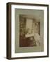 Bedroom of a Female Worker, Rue De Belleville, Paris, 1910-Eugene Atget-Framed Giclee Print