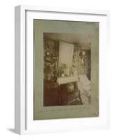 Bedroom of a Female Worker, Rue De Belleville, Paris, 1910-Eugene Atget-Framed Giclee Print