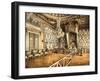 Bedroom of Marie Antoinette, Fontainebleau Palace, France, C.1890-C.1900-null-Framed Giclee Print