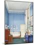 Bedroom of Marie Louise of Parma, 1832-Giuseppe Naudin-Mounted Giclee Print