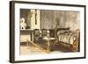 Bedroom of Napoleon in Versailles-null-Framed Art Print