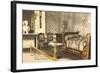 Bedroom of Napoleon in Versailles-null-Framed Art Print