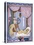 Bedroom Scene from "Les Liaisons Dangereuses" by Pierre Choderlos De Laclos Published 1920s-Georges Barbier-Stretched Canvas