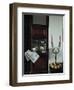 Bedroom Suite with Original Travelling Fold Down Wash Basin, Neemrana, India-John Henry Claude Wilson-Framed Photographic Print