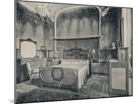 'Bedroom with Furniture in Walnut and Citron Wood', 1915-Eugenio Quarti-Mounted Photographic Print