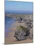 Bedruthan Steps, Cornwall, England, United Kingdom, Europe-Jeremy Lightfoot-Mounted Photographic Print