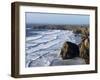 Bedruthan Steps, Cornwall, England, United Kingdom, Europe-Jeremy Lightfoot-Framed Photographic Print