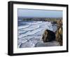 Bedruthan Steps, Cornwall, England, United Kingdom, Europe-Jeremy Lightfoot-Framed Photographic Print