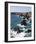 Bedruthan Steps, Cornwall, England, United Kingdom, Europe-Jeremy Lightfoot-Framed Photographic Print