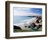 Bedruthan Steps Cornwall England-null-Framed Photographic Print