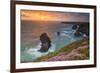 Bedruthan Steps, Newquay, Cornwall, England, United Kingdom-Billy Stock-Framed Photographic Print