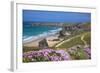 Bedruthan Steps, Newquay, Cornwall, England, United Kingdom-Billy Stock-Framed Photographic Print