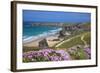 Bedruthan Steps, Newquay, Cornwall, England, United Kingdom-Billy Stock-Framed Photographic Print