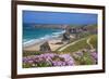 Bedruthan Steps, Newquay, Cornwall, England, United Kingdom-Billy Stock-Framed Photographic Print