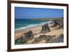 Bedruthan Steps, Newquay, Cornwall, England, United Kingdom-Billy Stock-Framed Photographic Print