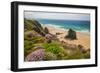 Bedruthan Steps, Newquay, Cornwall, England, United Kingdom-Billy Stock-Framed Photographic Print