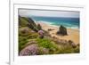 Bedruthan Steps, Newquay, Cornwall, England, United Kingdom-Billy Stock-Framed Photographic Print