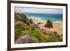 Bedruthan Steps, Newquay, Cornwall, England, United Kingdom-Billy Stock-Framed Photographic Print